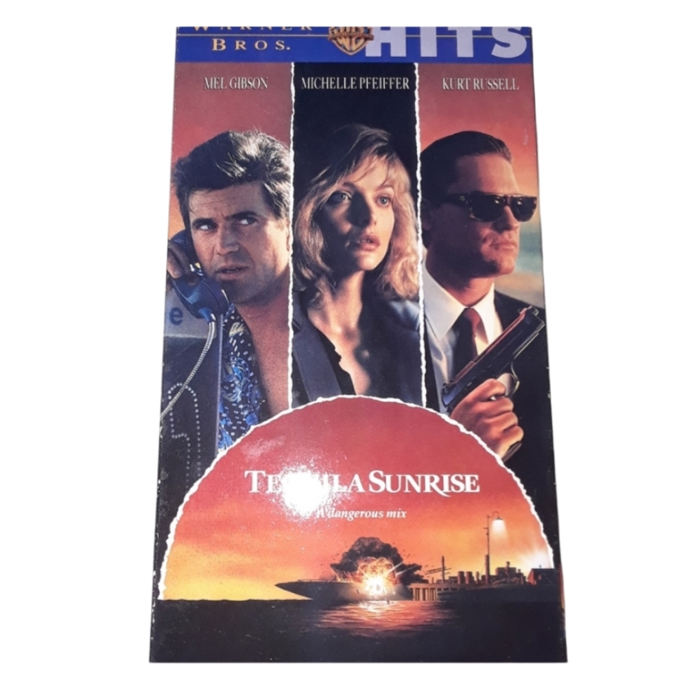 6/$15 Tequila sunrise Warner bros VHS video tape